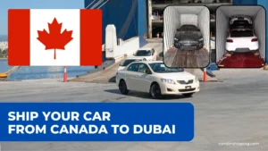 Car Shipping from Canada to Dubai